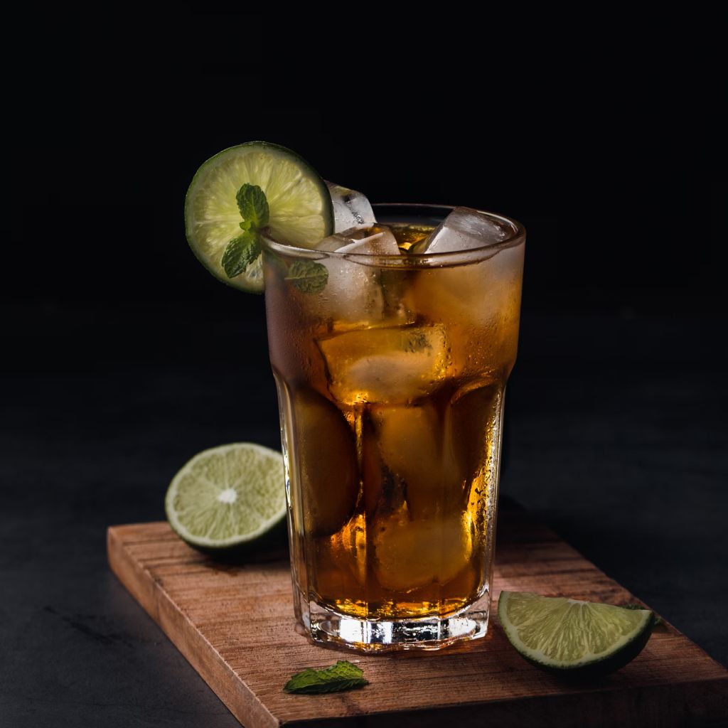 Clear Drinking Glass With Tea