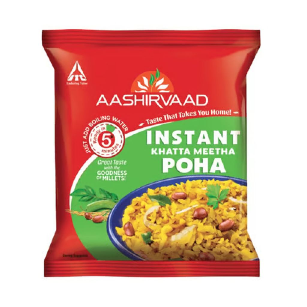 Aashirvaad Instant Khatta Meetha Poha Ready To Eat