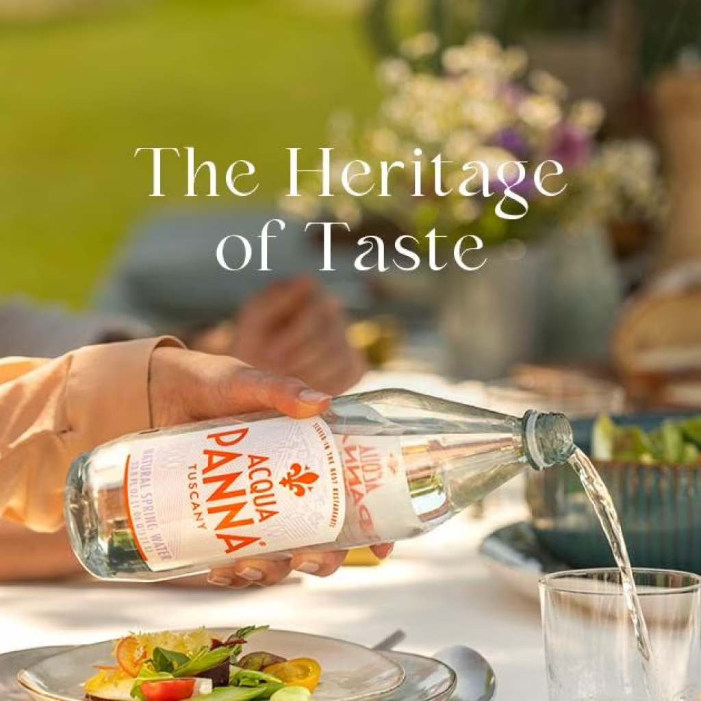 Acqua Panna Natural Water The Heitage Of Taste
