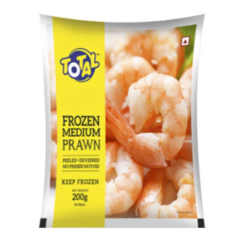 Total Frozen Prawn 200 Gm