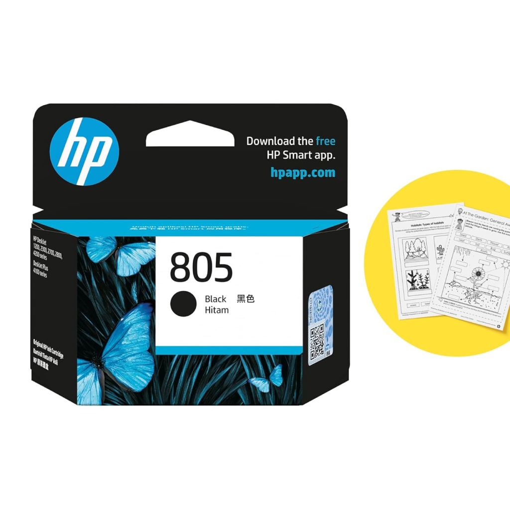 Hp 805 Black Original Ink Cartridge
