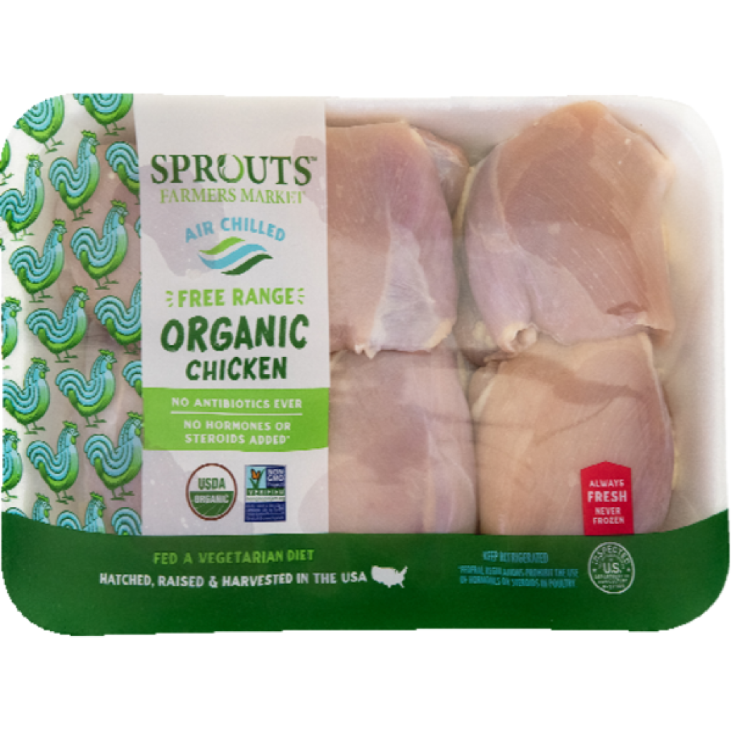 Sprouts Organic Chicken Boneless Thighs