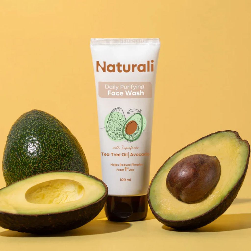 Daily Purifying Face Wash With Avocado And Tea Tree Oil
