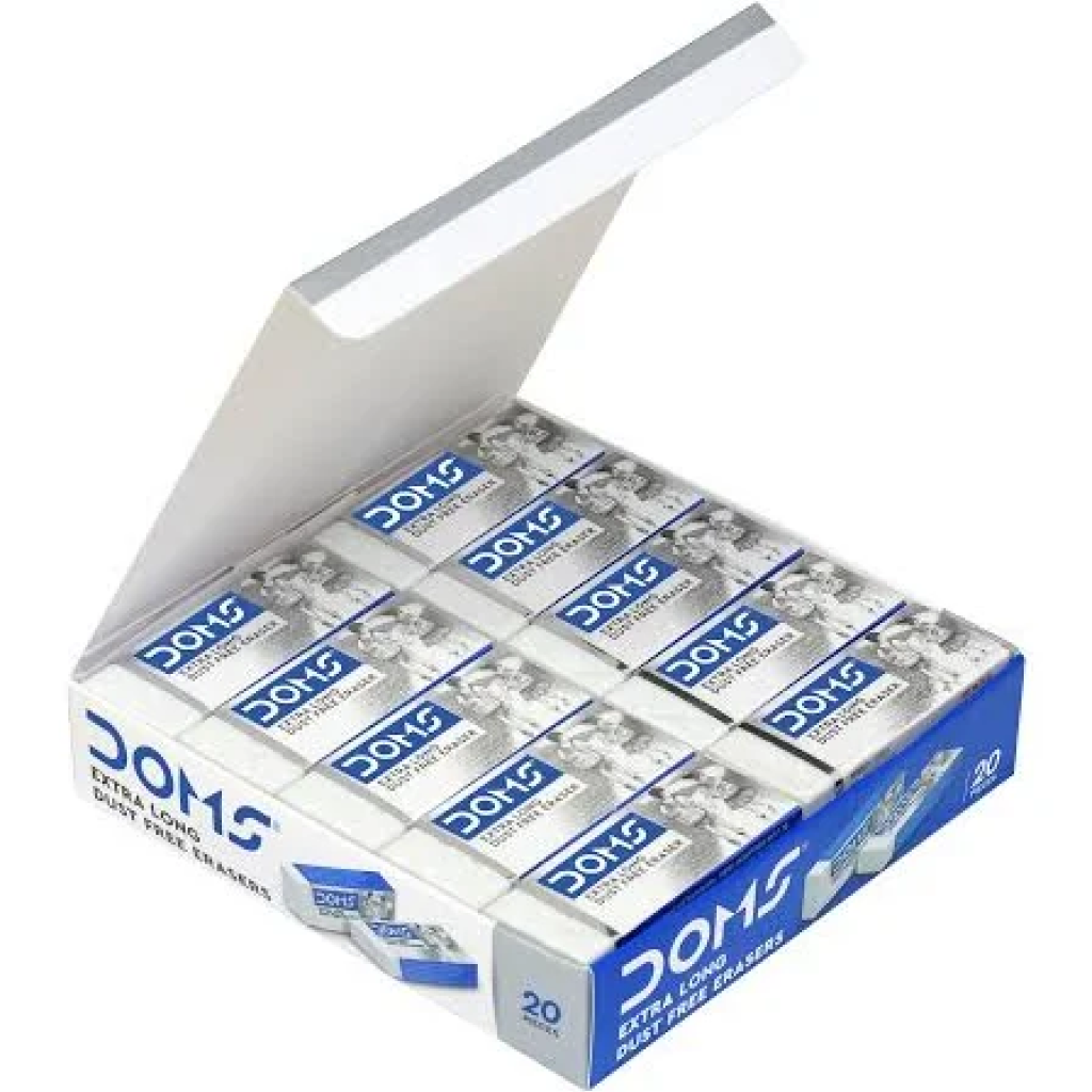Doms Extra-long Dust Free Non-toxic Eraser