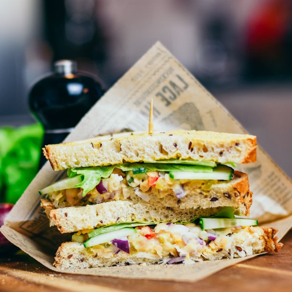 Veggie Delite Sandwich.