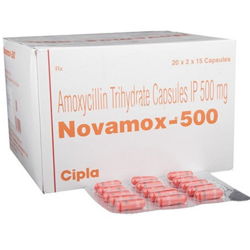 Amoxycillin Trihydrate Capsules Ip 500 Mg