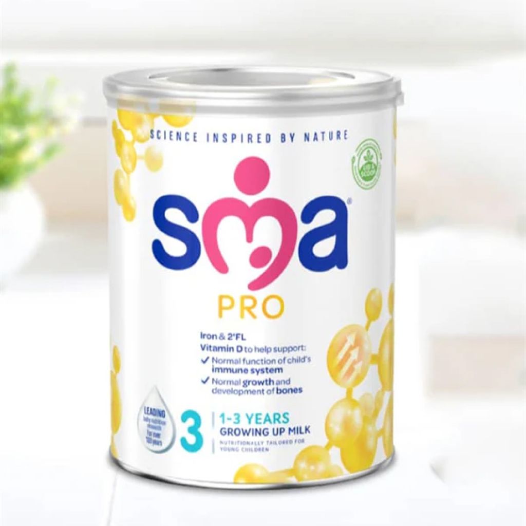 Sma Pro, Growing Up Baby Milk Formula, Stage 3