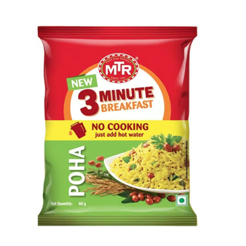 Mtr 3 Minute Poha Breakfast Mix - Pack Of 5