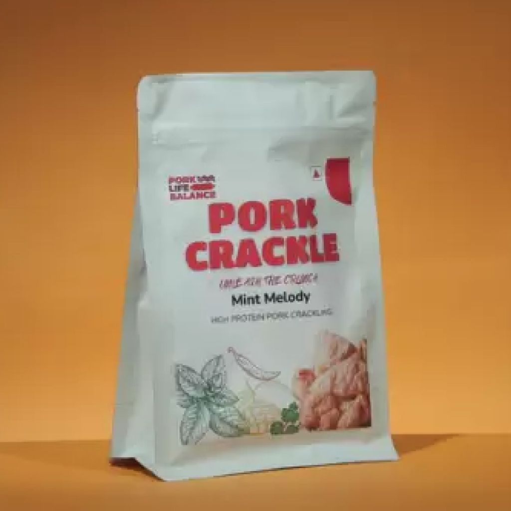 Pork Life Balance Tasty Pork Crackle With Mint Melody
