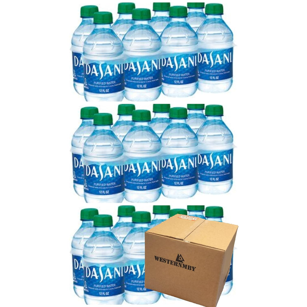 Dasani Water 12 Oz Bottles, 24-pack - Pure, Refreshing Hydration On-the-go