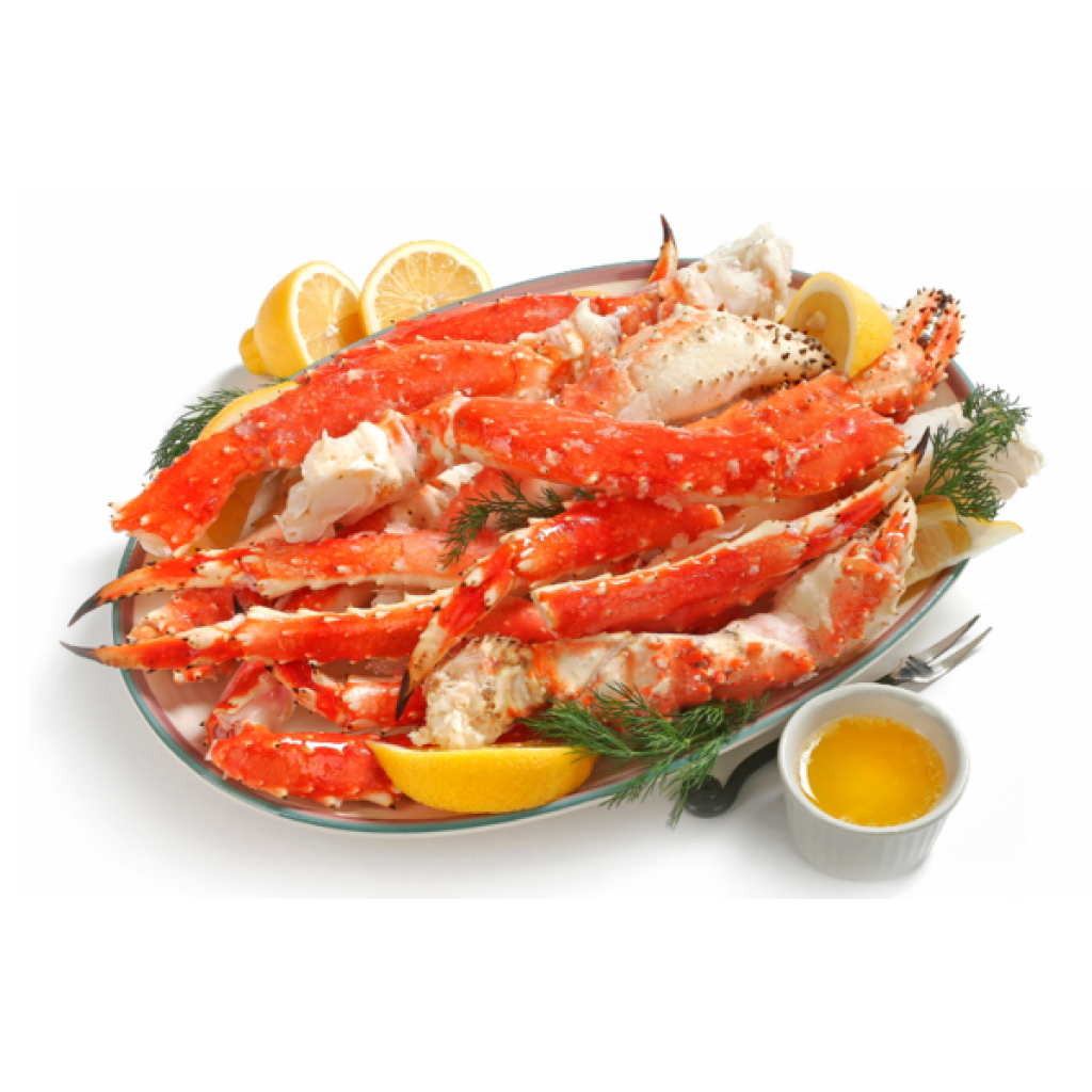 Frozen Brown King Legs & Claws Crabs