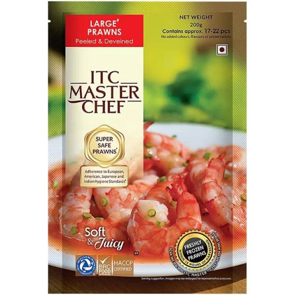 Master Chef Prawns Large, 200gm