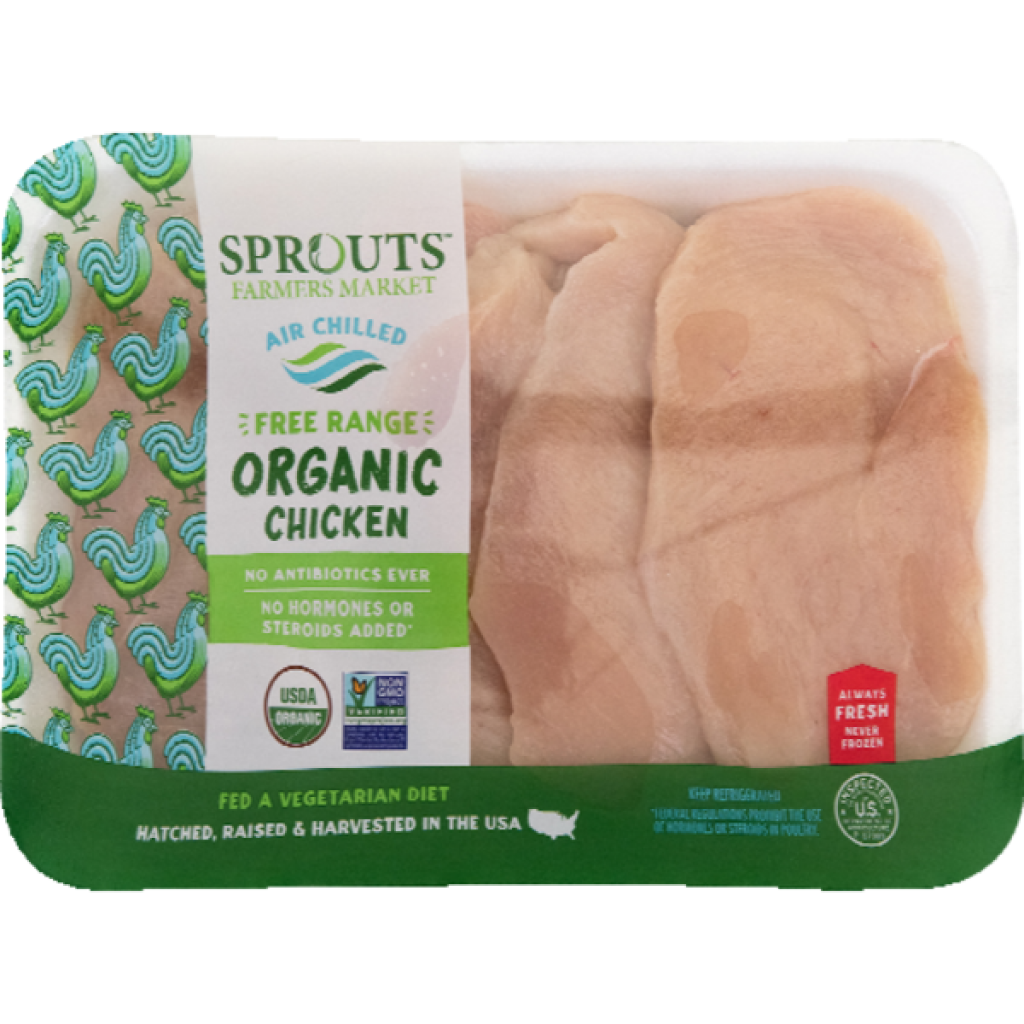 Sprouts Organic Chicken Thin Sliced Boneless Breast