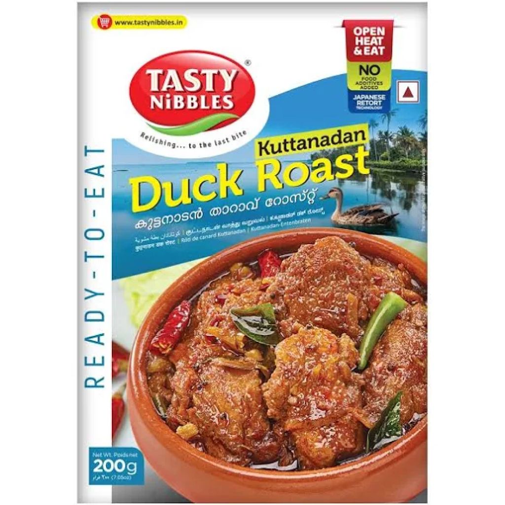 Tasty Nibbles Ready To Eat Kuttanadan Duck Roast Pack Of 1 200 G